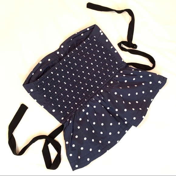 NWOT Hollister strapless tube-top with skirt ends - Picture 4 of 6